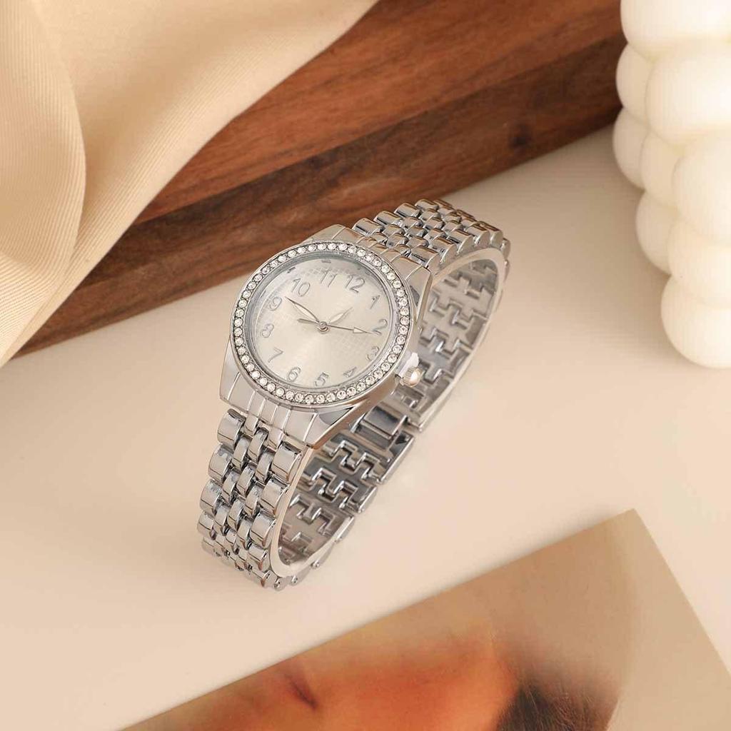 Супер Горячие Продажи Роскошные Женские Часы Кварцевые Золотые из Нержавеющей Стали Маленький Циферблат Римские Цифры Золотой Шарм Платье Модные Часы