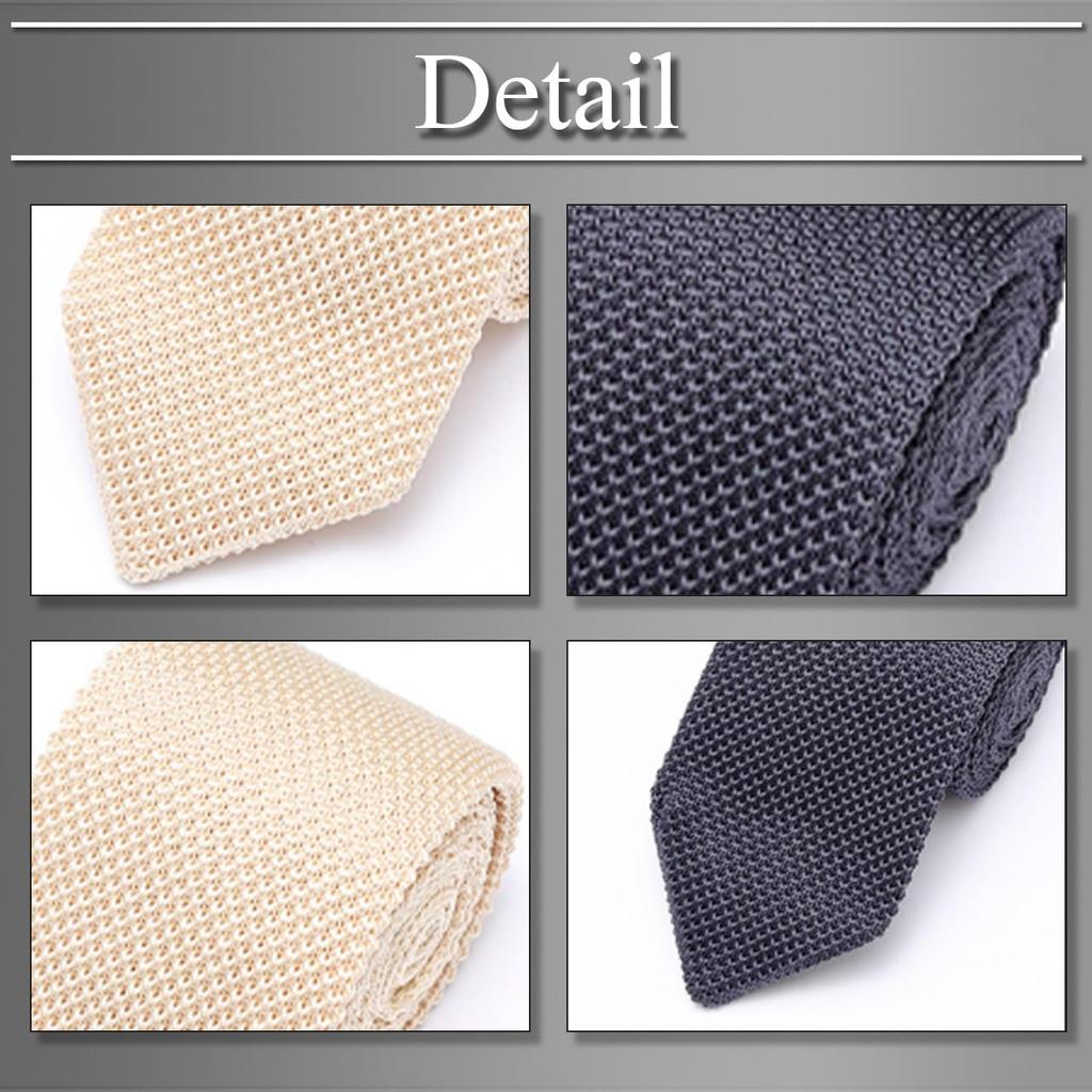 [Выбор Buzz] Однотонный галстук, Business Casual, Полиэстер, Простой, Аксессуар к костюму, Мужской AC419 (желтый)