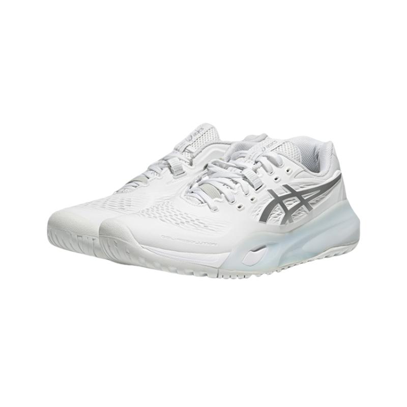 Asics Gel Resolution X White Pure Silver Women Sneakers 1042A279-100