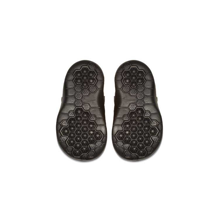 Nike Flex 2018 RN Velcro Профессиональные Нескользящие Амортизирующие Кроссовки с Низким Верхом Детские кроссовки Черно-Красные AH3442-004