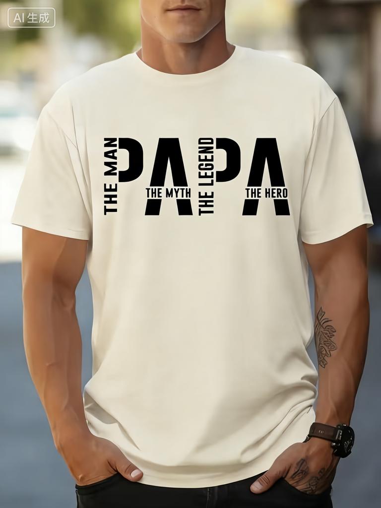 Summer Mens 100 Cotton Comfortable Casual Tshirt Is Suitable For Adults To Wear When Going Out On Outdoor Holidays Or Outings