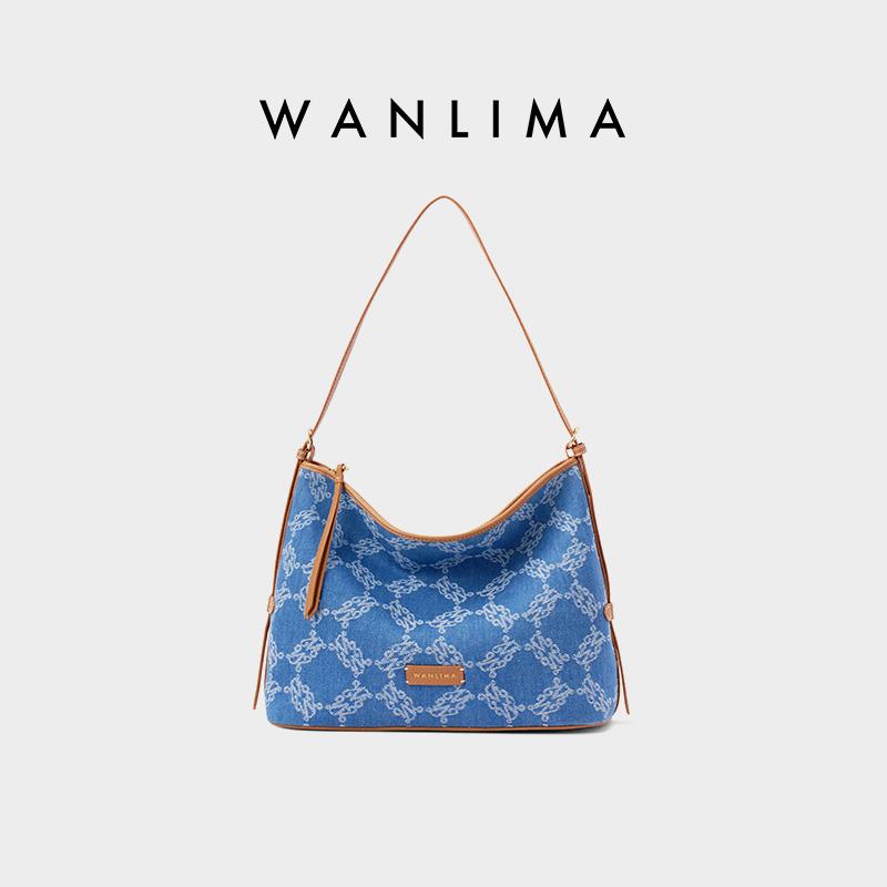 Wanlima Denim HOBO Bag