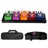 GOKKO Ultra-Lightweight Guitar Effects Pedal Board, Durable and Durable, with Storage Bag (S-400X125X23MM)