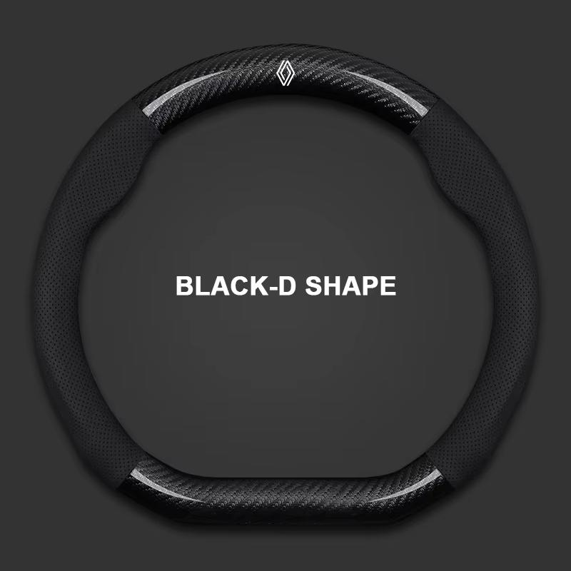 2026 Горячие Для Renault Колпаки на колеса Кожаный чехол на руль автомобиля Для Renault Kardian Kwid Clio Captur Megane 3 Автомобильный руль