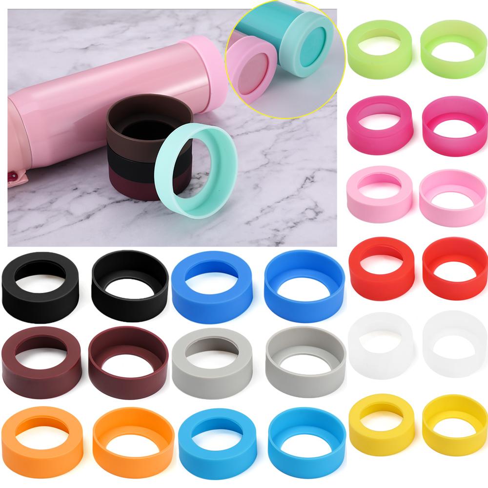 Table Mats Insulation Cup Mat Water Drink Bottle Pad Water Cup Coasters Silicone Cup Sleeve