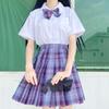 Authentic Japanese JK School Uniform Set - Gentle Cut Sailor Suit with Pleated Skirt