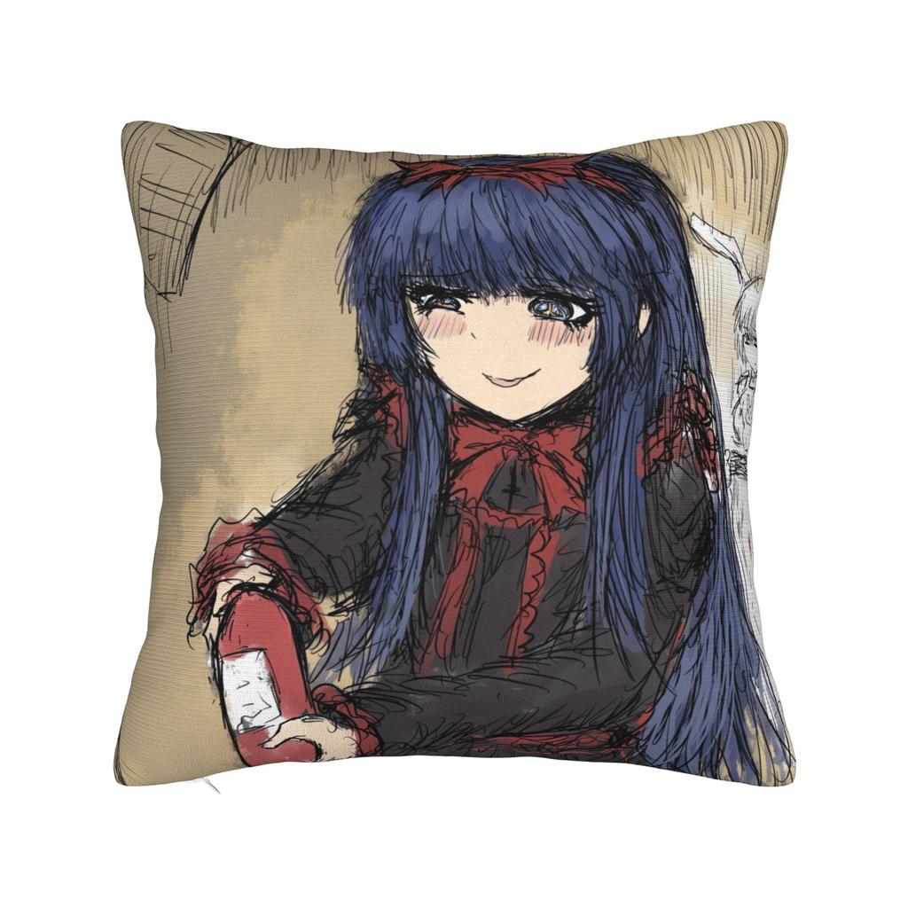 Game Black Souls Anime Pillow Case Graphic Pillow Cover Kawaii Cushion Cover For Living Room Bed Chair