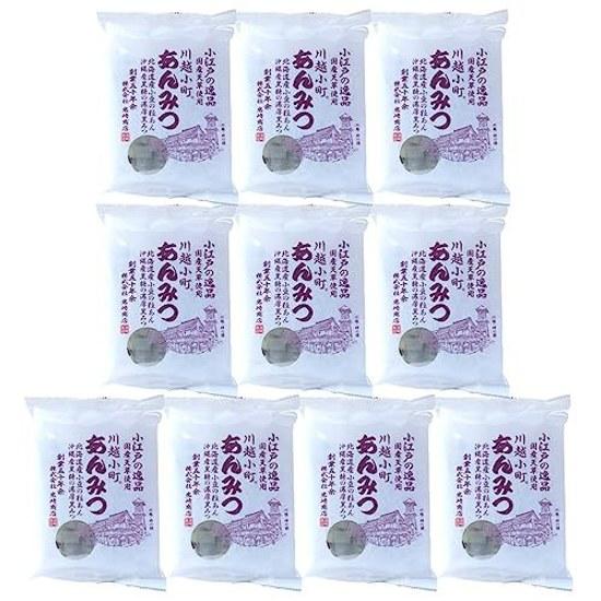 Kawagoe Komachi Anmitsu Bag (Main 130g Sweet Red Bean 25g Brown Sugar Syrup 25g) 10 Japanese Sweets