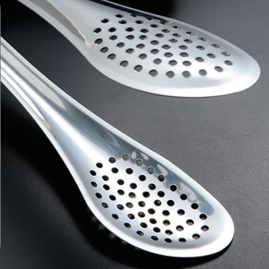 Stainless Steel Utensil Cooking Food Tong Kitchen Heat Tool Anti Steak Clip