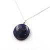 Stones and Minerals. Lapis Lazuli Necklace. 57.81 Ct. Round Shape..