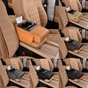 Подлокотник с автоматической высотой подъема, подушка с 2 держателями для стаканов, консольная подушка, центральные боковые карманы подлокотника, чехол для хранения вещей O2H9