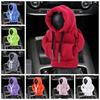 Universal Gear Shift Hoodie Cover Shift Cover Gear Handle Decoration Washable Fits Manual Automatic Car Shift Lever Interior Dec