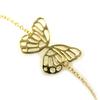 [M6708] - Gold Plated Bracelet 'Papillon Lumière' Gold