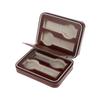 2/4//8 Slots Pu Leather Watch Storage Bag Vintage Simple Vintage Watch Display Box Dustproof Embedded Watch Organizer
