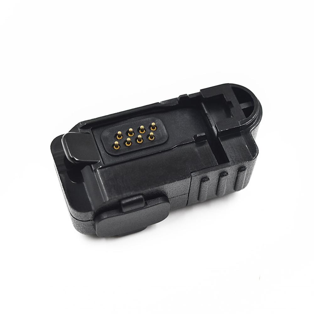 Headset Audio Adapter Converter for Motorola MTP3250 DP2400 MTP3200 XiR P6620 DP2000 Walkie Talkie CB Radio