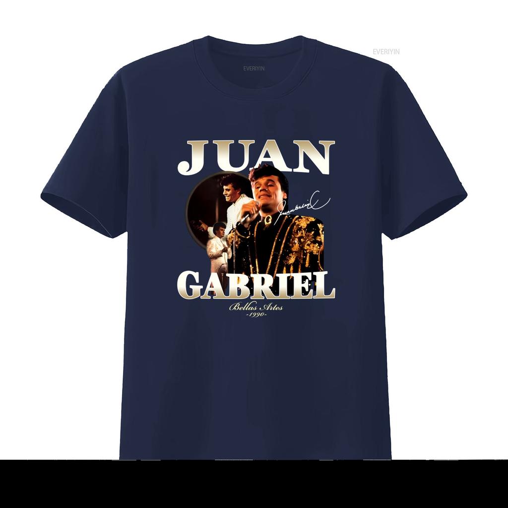 Juan Gabriel Bellas Artes 1990 T shirt Retro Music Legend Fan vintage Washed Comfortable Soft Unisex Casual Breathable Slightly