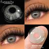 FUNSACHY 2pcs Contact Lenses for Eyes High Quality Circle Lenses Natural Beauty Pupils Grey Makeup Contact Lens Cosmetics Yearly
