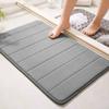 Bathroom Mat Memory Foam Mat Super Absorbent Bath Mat Non-slip Memory Foam Bathroom Mat Coral Fleece Quick Drying Bathroom Rug Entrance Doormat