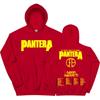 Pantera Самый тяжелый тур лета 2025 Толстовки Лонгслив Гранж Мода Свитшоты Унисекс Уличная одежда Мужской Принт Топ