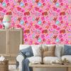 Colorful Joyful Sweets Wallpaper for Living Room and Bedroom 50x1000