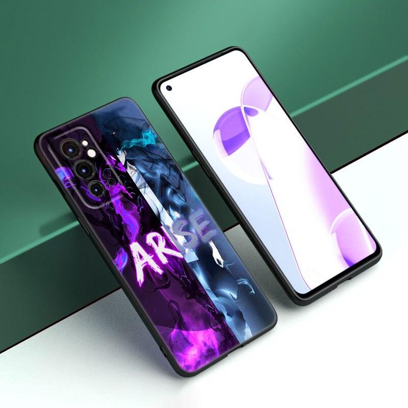 Чехол для телефона с выравниванием аниме Solo для OnePlus 7T 8T 9RT 10R Pro 6T Nord 2T CE2 N10 N20 N100 N200 ACE 5G, мягкий черный чехол из ТПУ