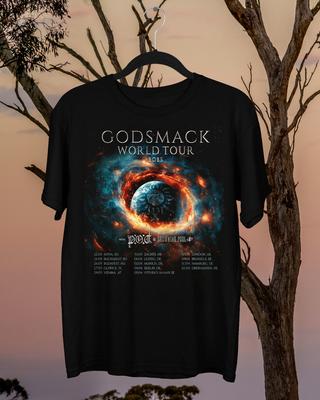 Godsmack Мировой Тур 2025 Коллекция Группы Подарок Для Фанатов S-5XL Футболка GC3054 Унисекс Футболка