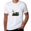Train With Stork Tshirt Holiday Lightweight Tshirt