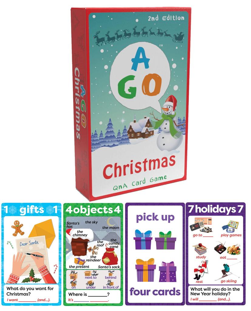 AGO English Card Game Christmas