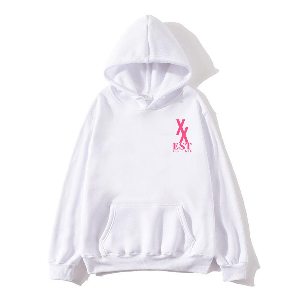 2025 XX EST Til I Die Hoodies Rapper Mgk Machine Gun Kelly Sweats  Hoodie Fashion Design Men's Women's Sweatshirt Autumn Winter