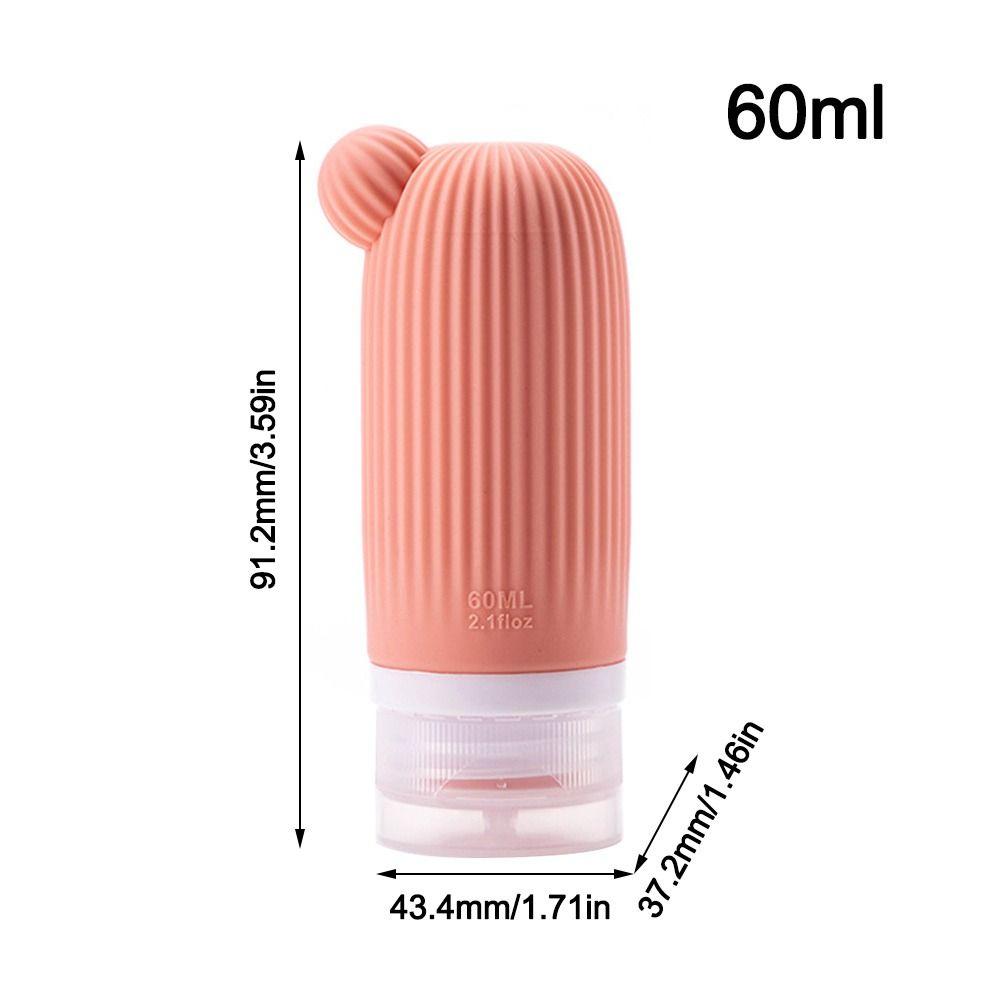 Visible Design Lotion Container Squeeze Shower Gel Lotion Bottle New Shampoo Sub-Bottling Travel