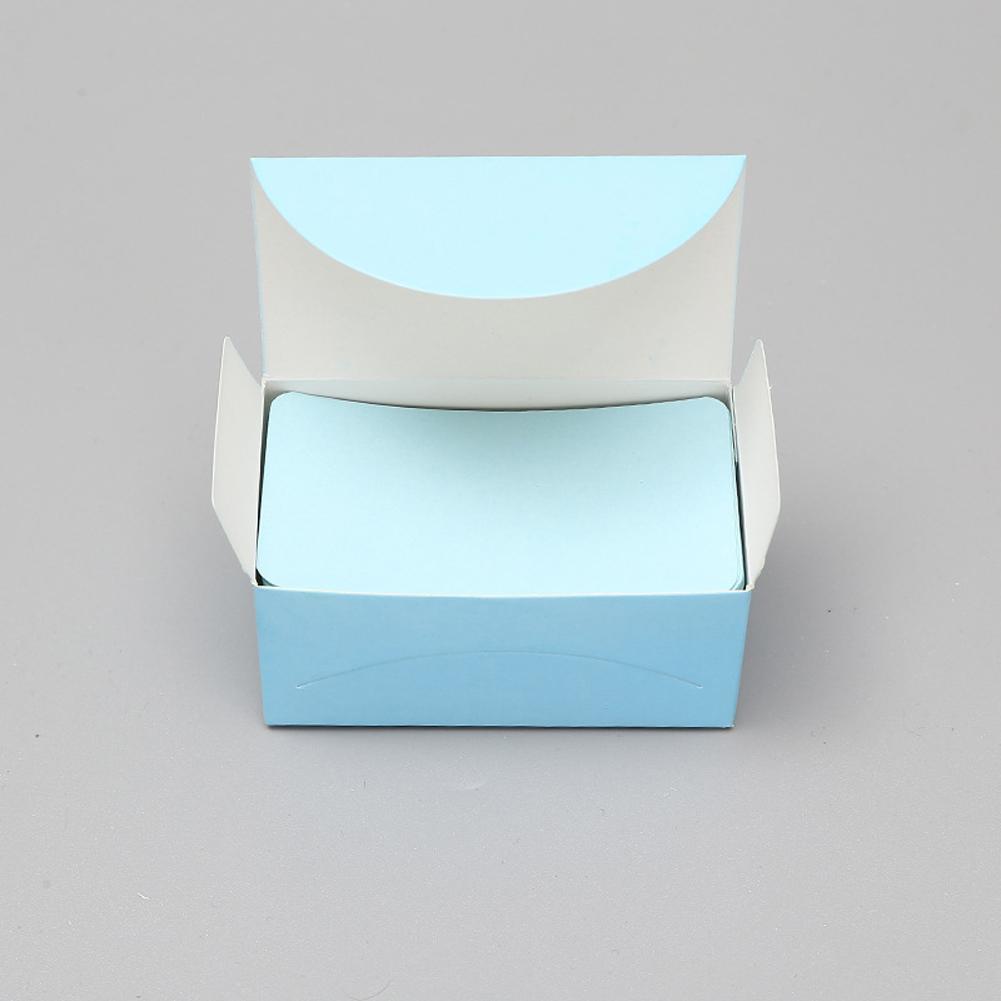 100pcs/box Diy Message Writing Card Multi-purpose Thickened Thank You Card For School Home Office