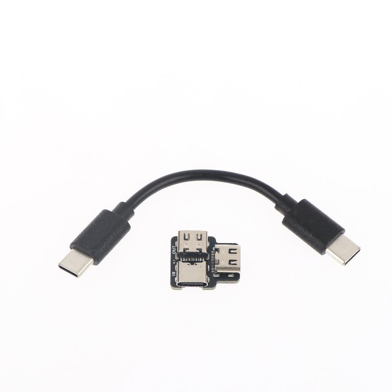 Разветвитель питания USB Type-C 1-в-2, модуль адаптера USB для синхронной зарядки и передачи данных в комплектах для мобильных устройств или ноутбуков