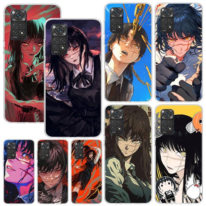 C-Chainsaw Mans Yoru War Devil Phone Case For Xiaomi Redmi Note 15 13 14S 14 Pro Plus 12S 11S 10S 12 11E 10 11T Art Fundas Back