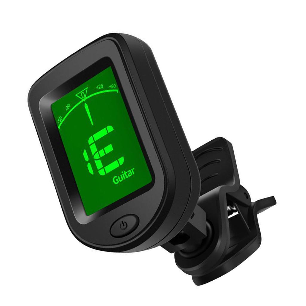 Digital Electronic Tuner LCD Display 12 Equal Temperament Automatic Tuner for Guitar Violin