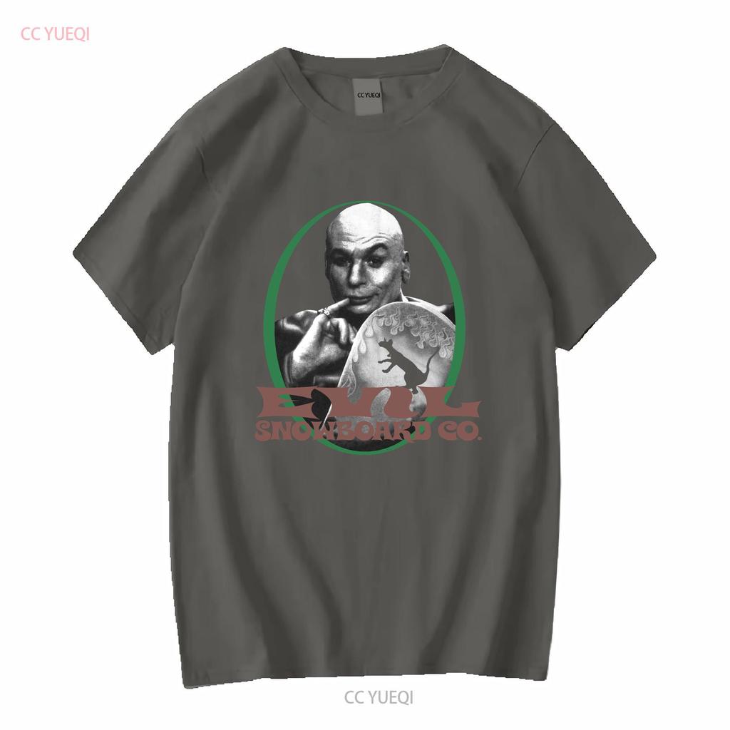 Vintage 98s Austin Powers Movie T Shirt Black Dr Evil Snowboard vintage Washed Slightly Comfortable Top For Everyday Wear