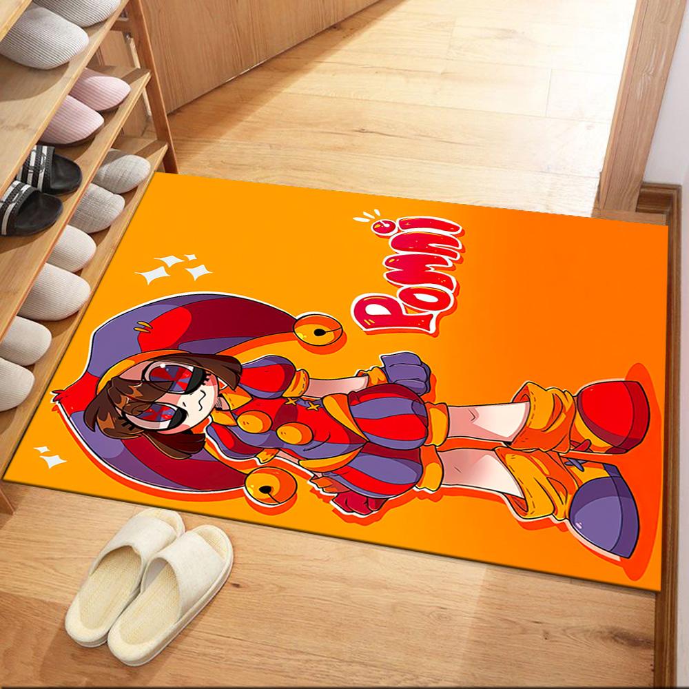 Love Digital Circus Square rugs are a great choice for living rooms, bedrooms, home décor, and as gifts.