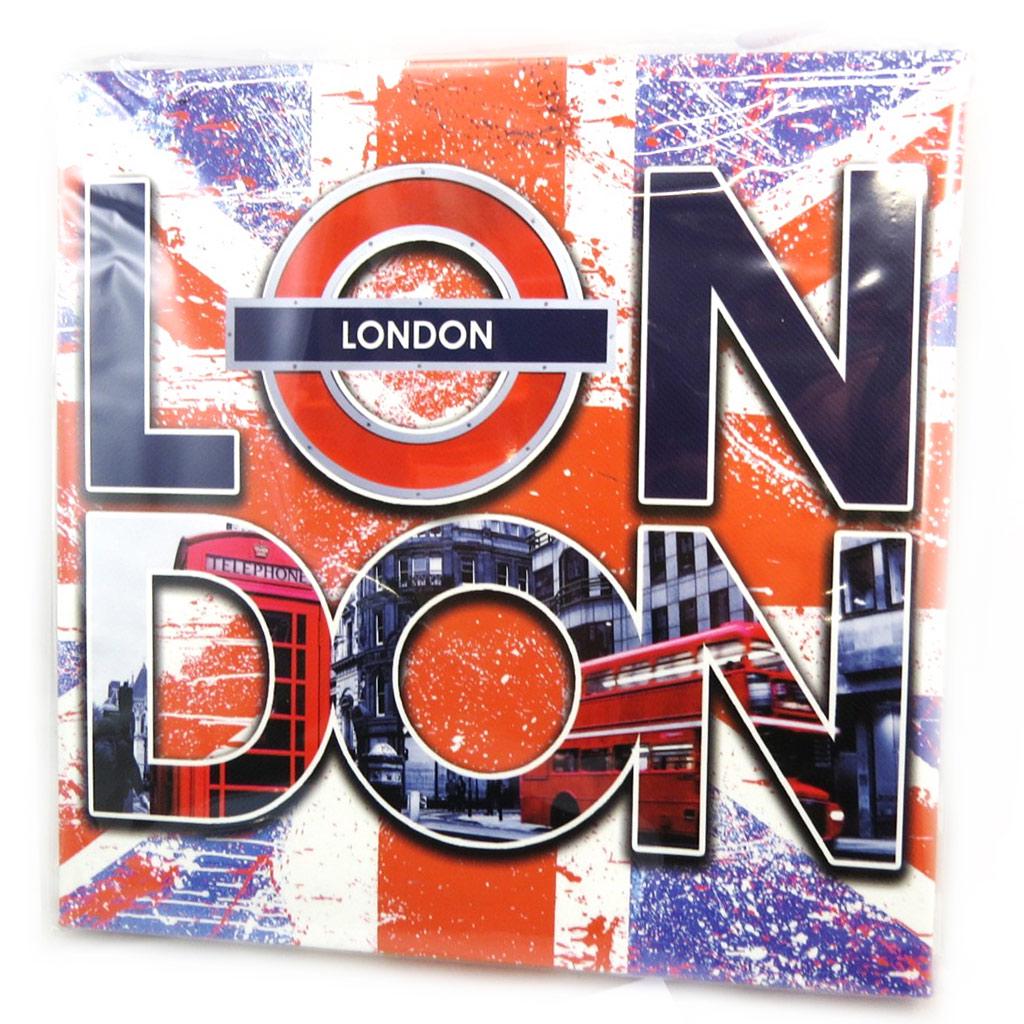 Les Trésors De Lily [N4180] - Холст «Так британский» Лондон - 20x20 см