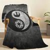 Classic Logo S-Star W-Wars Blanket Soft Throw Blanket for Home Bedroom Bed Sofa Picnic Travel Office Rest Cover Blanket Gift