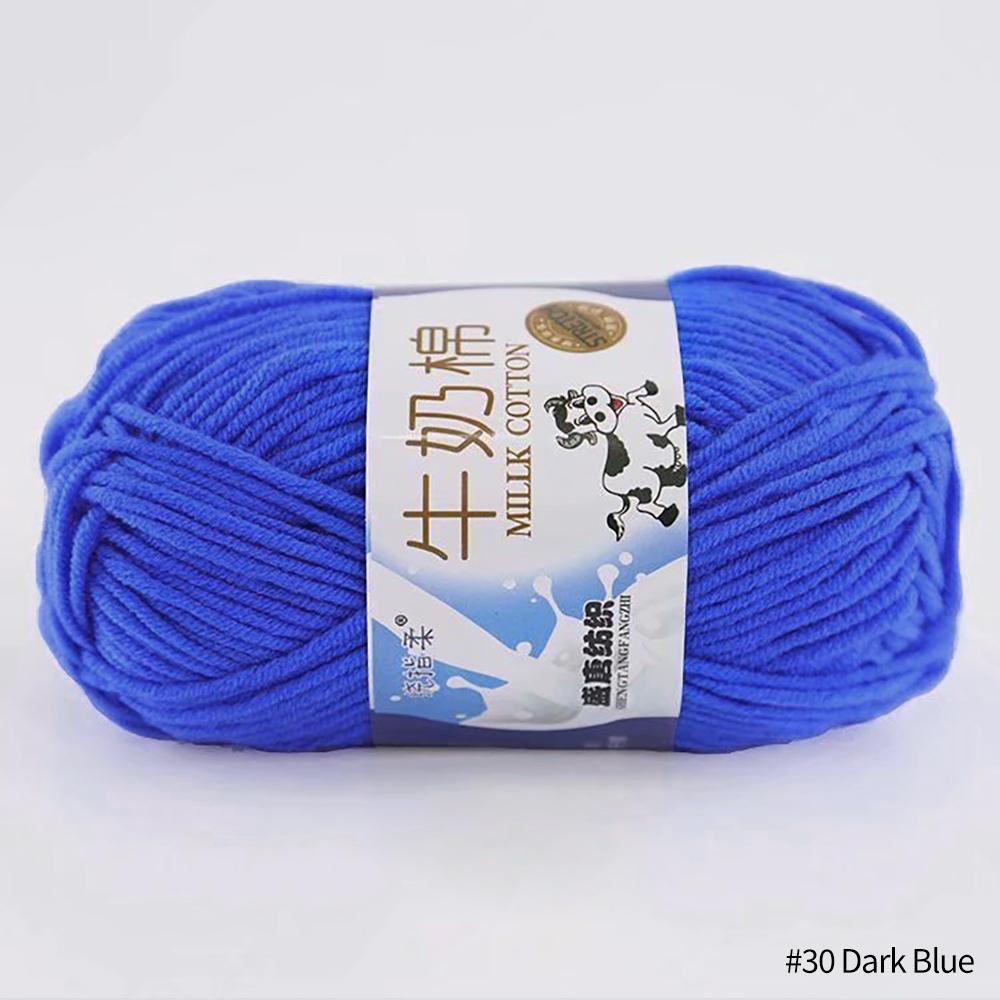 FEIJIEAST 50 г/рулон молочно-хлопковой пряжи, 5-слойная нить для ручного вязания, мягкие теплые хлопковые нитки «сделай сам», детская шерсть для ручного вязания крючком, пряжа
