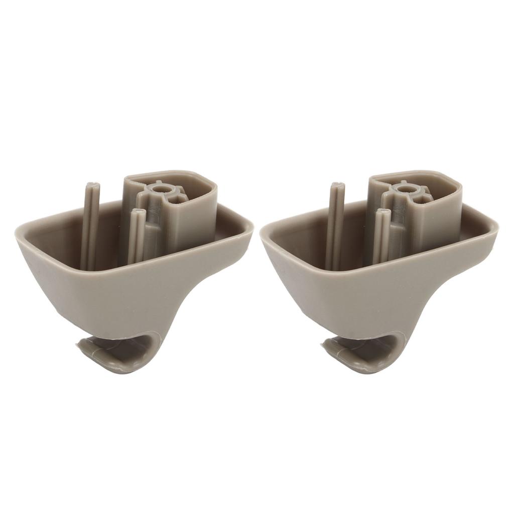 2PCs Sun Visor Retainer Clip 1HS09BD1AA Car Sun Visor Hook Replacement for Ram 1500 2500 3500 4500