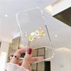 Милый мультяшный чехол Sumikko gurashi для iPhone 11 12 Mini 13 14 15 Pro XS Max X Plus SE XR Прозрачный чехол