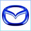 Для Mazda 6 3 CX5 5 2 323 CX7 Demio Atenza Axela MX30 CX30 CX3 CX9 RX8 RX7 ABS Наклейка на центр рулевого колеса автомобиля Аксессуары