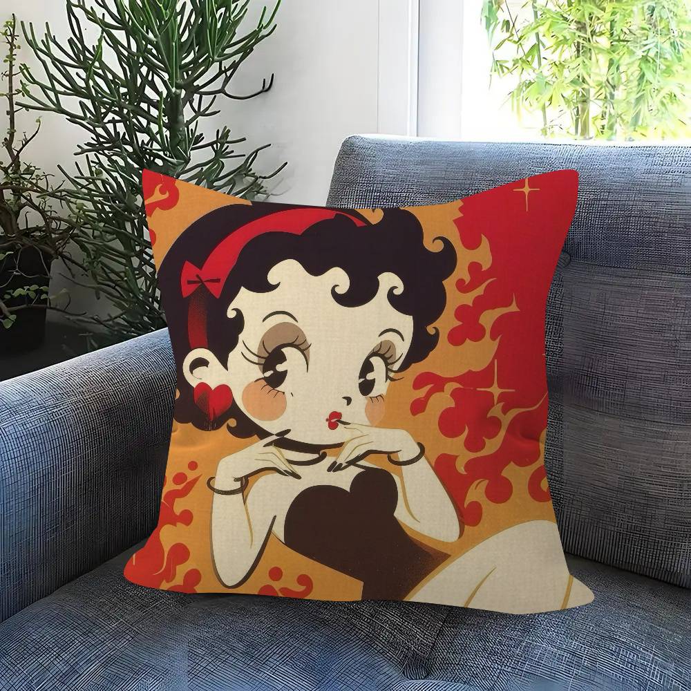 Pillow Anime Pillow Sofa Bed Head Pillow Cover Cushion Cover Fashion ANIME cute BBetty Boop