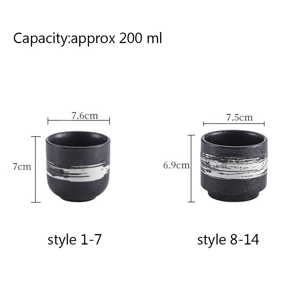 for Tea,Coffee Crude Pottery Japanese Style Ceramic Drinkware Milk Cup Tea Cup Ceramic Mugs