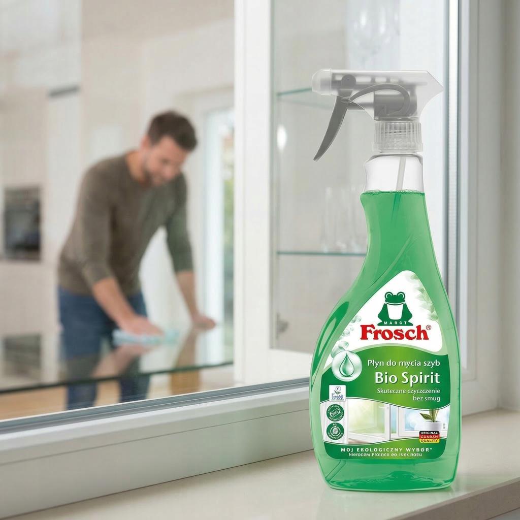 Frosch Bio Spirit Window Cleaner Effective Streak-Free Cleaning 500ml