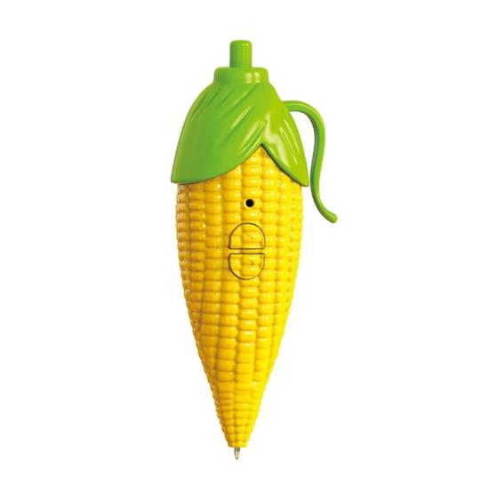 Ручка-диктофон Морковь Милая шариковая ручка с функцией записи и воспроизведения 20 секунд Инструмент для плавного письма Студенческие учебные канцелярские товары