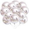 4D Aluminum Film Balloon 18-Inch Three-Dimensional Round Floating Sky Wedding Outdoor Photo Wedding Birthday Party Decoration Balloon