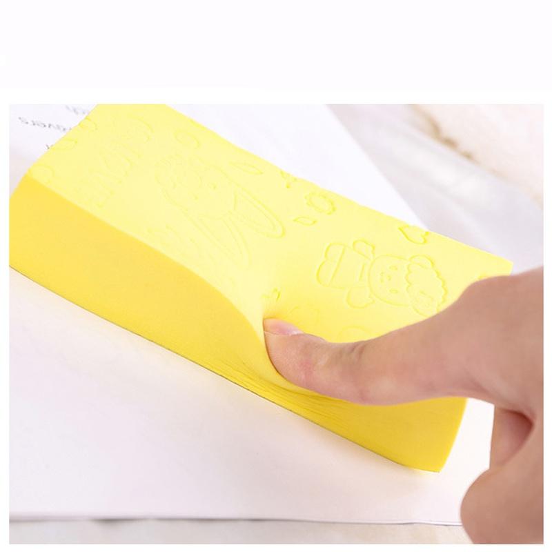 1 шт. Губка для ванны для взрослых и детей, губка для тела, отшелушивающая, отшелушивающий массажер, очищающая душевая щетка, случайный цвет