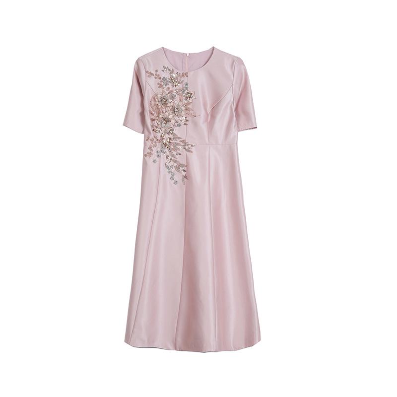 2023 Summer Elegant Mother-in-Law Wedding Evening Dress - Fashionable & Waist-Flattering Design