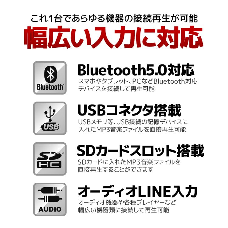 MIFO Digital Amplifier Audio Amplifier Maximum Output 150W Bluetooth USB Memory SD Card Hifi Stereo with Dual Microphone Terminal Remote Control High